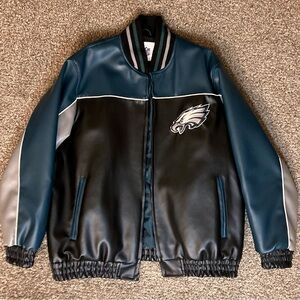 Vintage Philadelphia Eagles Men's
XXL 2XL Leather Jacket NFL